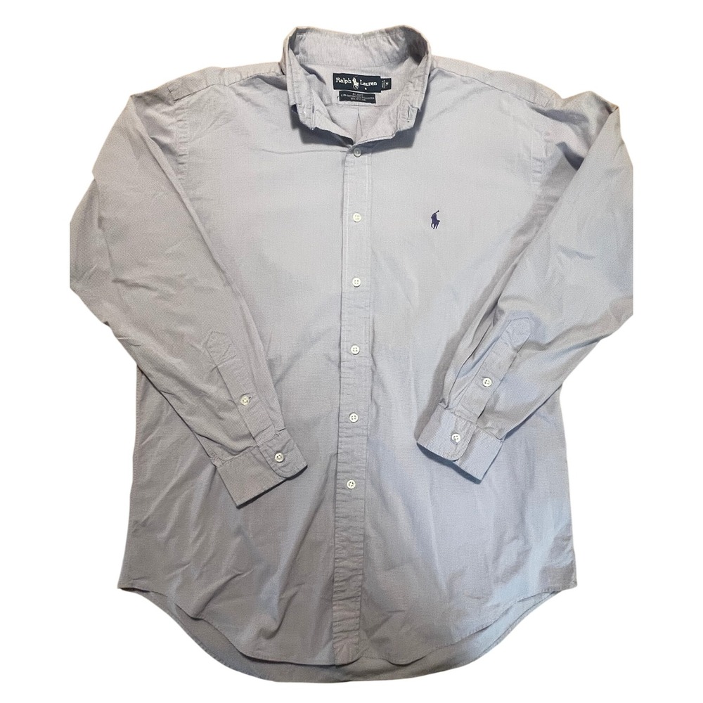 Ralph‎ Lauren Blake Button Down Shirt Long Sleeve Plaid Checkered Mens M